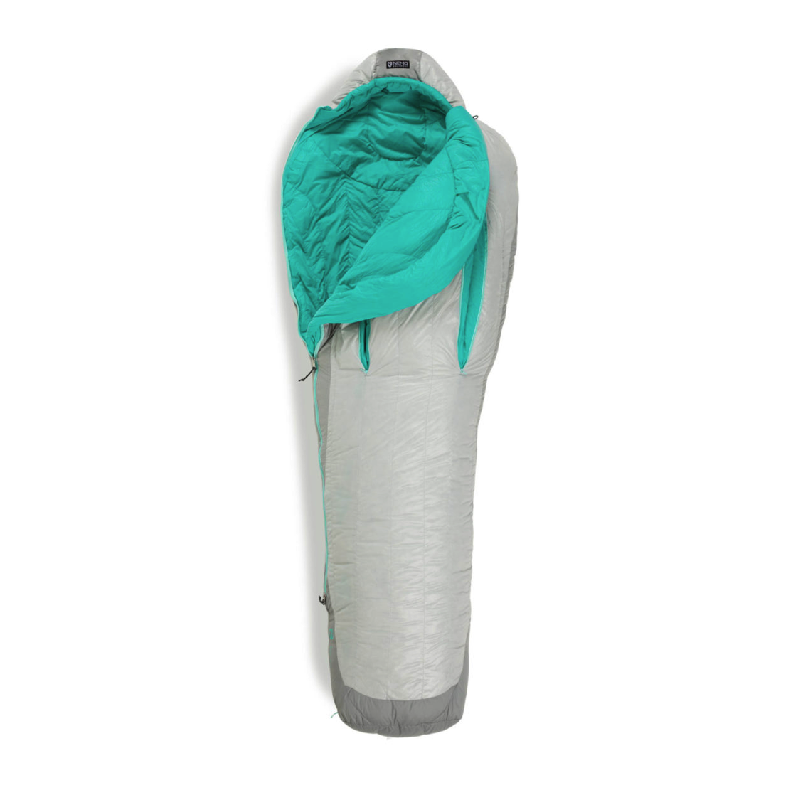 Saco de Dormir Aya 15 Regular Aluminium/Aqua Mujer - Imagen 3