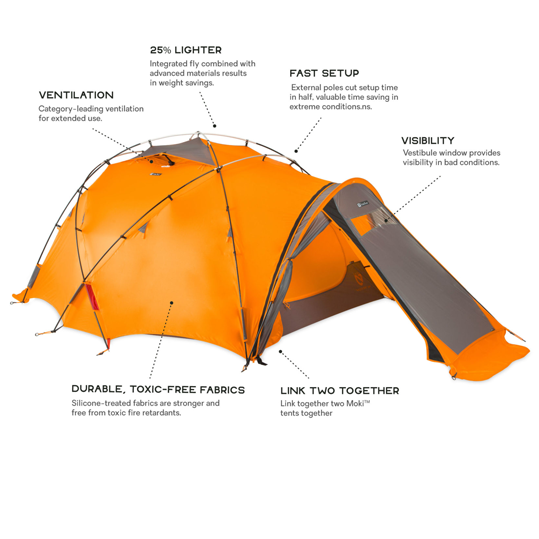 Carpa de Expedicion Chogori 3P - Imagen 2