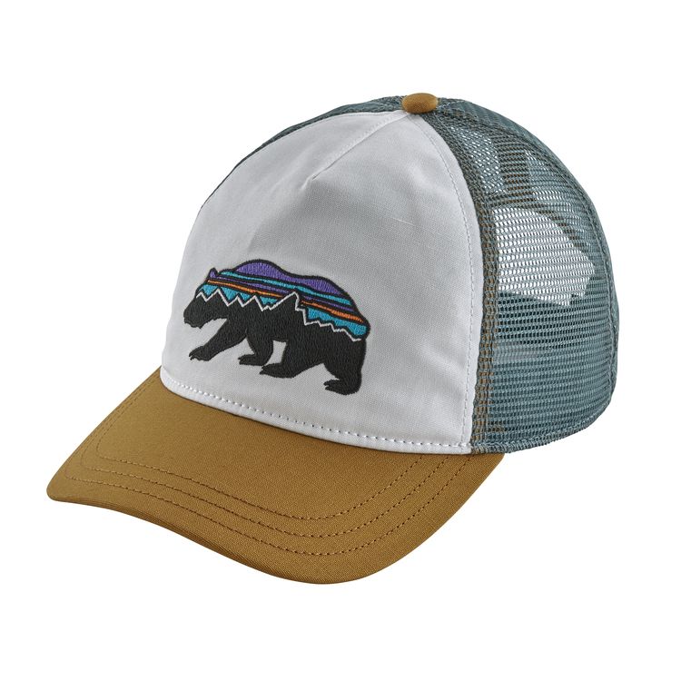 Jockey Fitz Roy Bear Trucker Mujer Café / Blanco