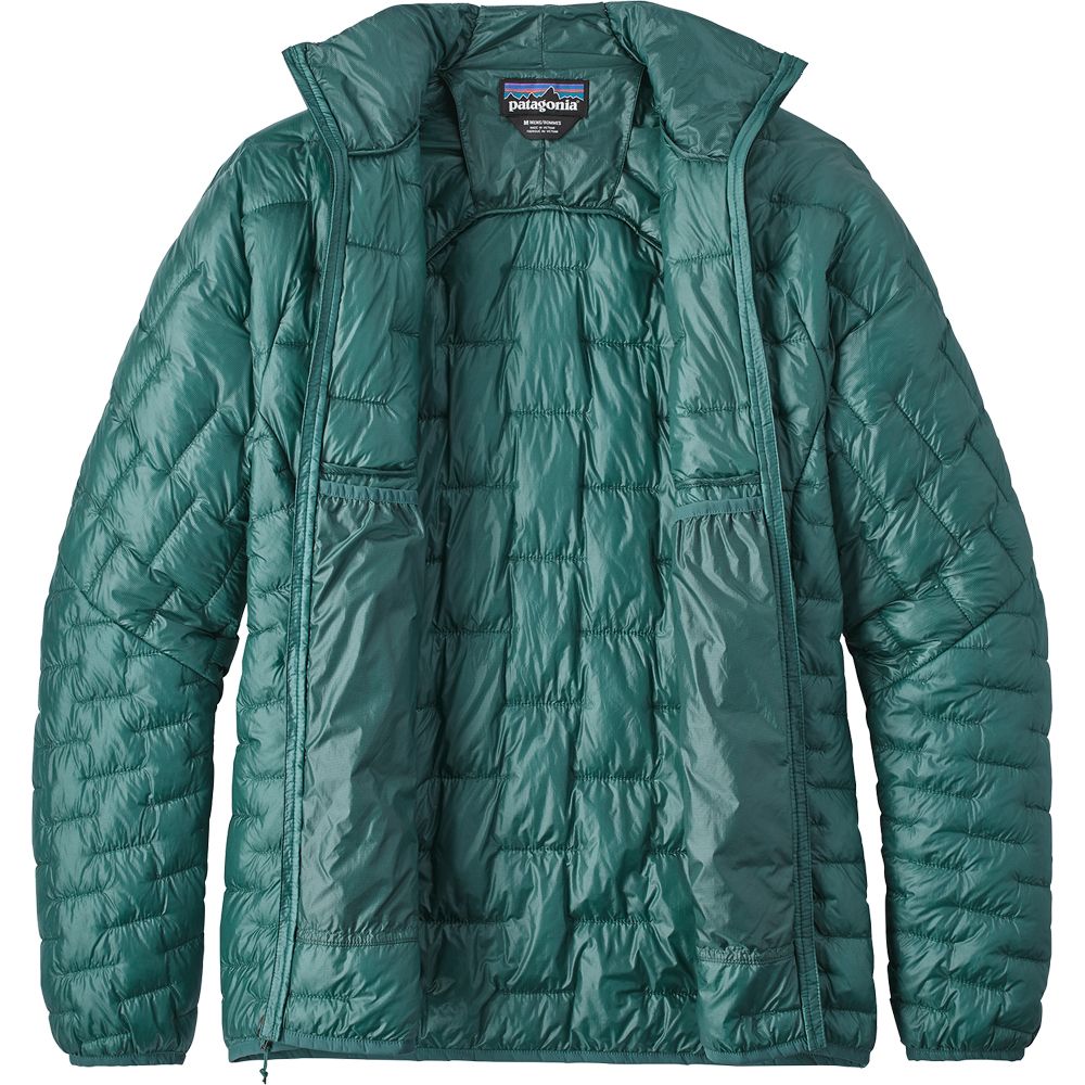 Parka Sintética Micro Puff Hoody Hombre Azul - Imagen 2