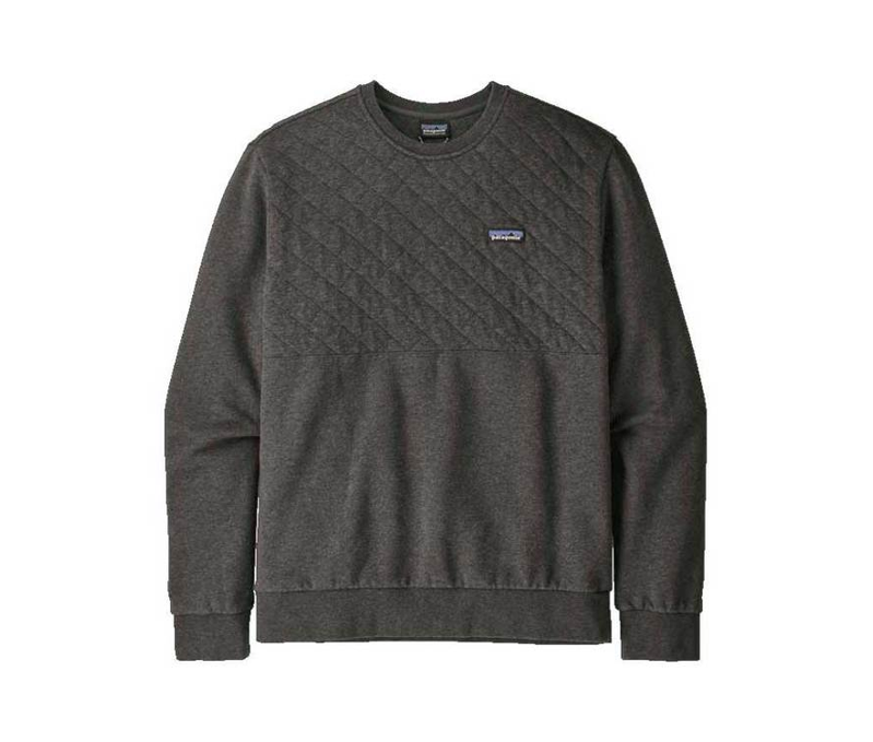 Polerón Organic Cotton Quilt Hombre Gris - Imagen 2
