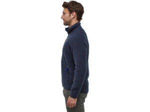 Patagonia retro pile pullover navy top