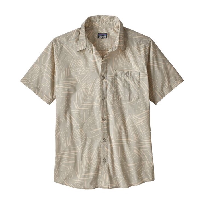 Camisa Manga Corta Go To Hombre Gris / Rojo
