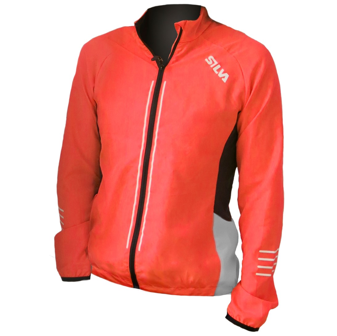 Chaqueta Running Perform Visibility Mujer Naranja