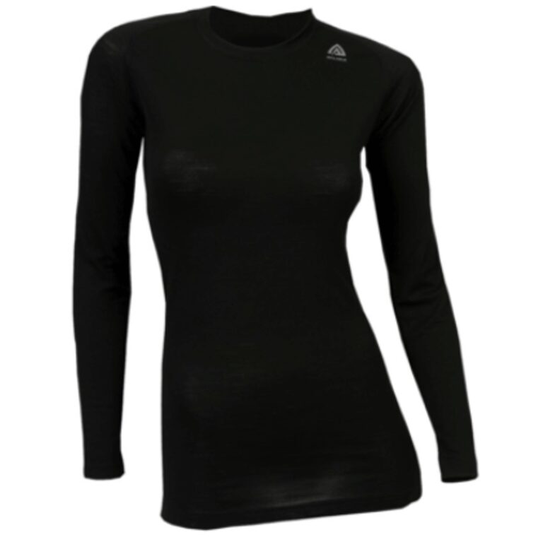 Primera Capa Crew Neck Mujer Negro