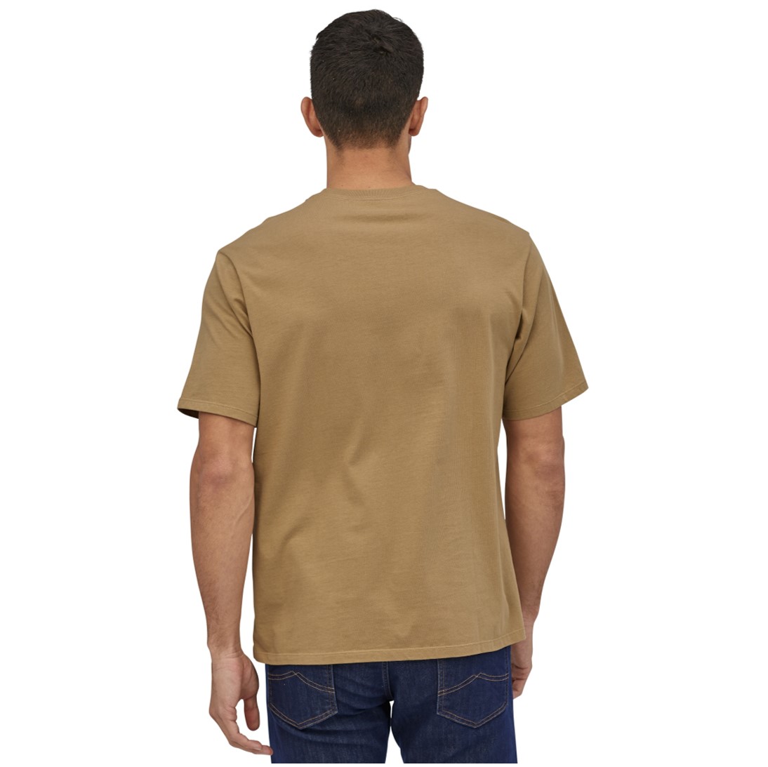 Polera Fitz Roy Bear Scope Organic Hombre Café - Imagen 4