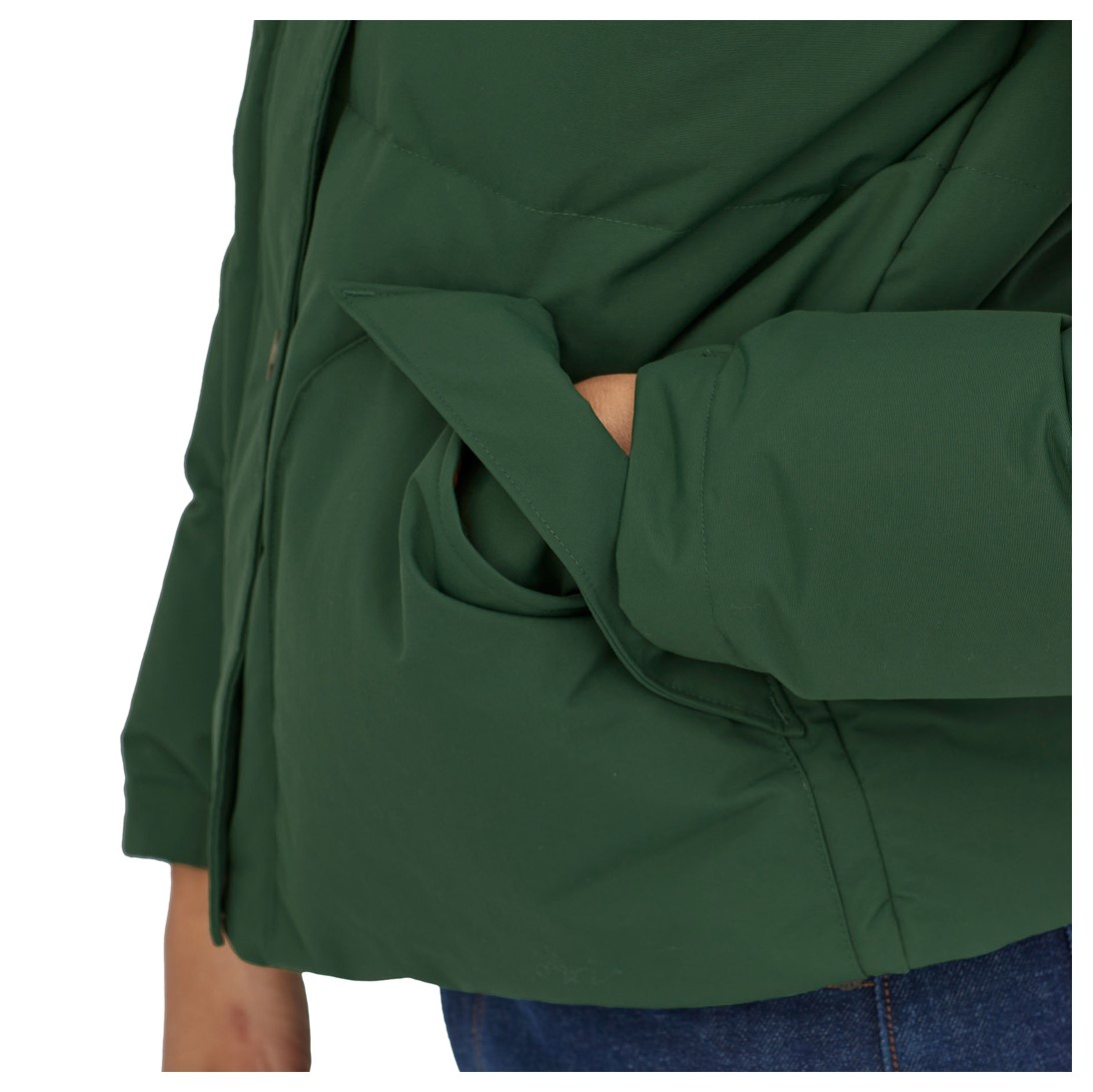 Chaqueta Mujer Downdrift Jacket Verde - Imagen 6