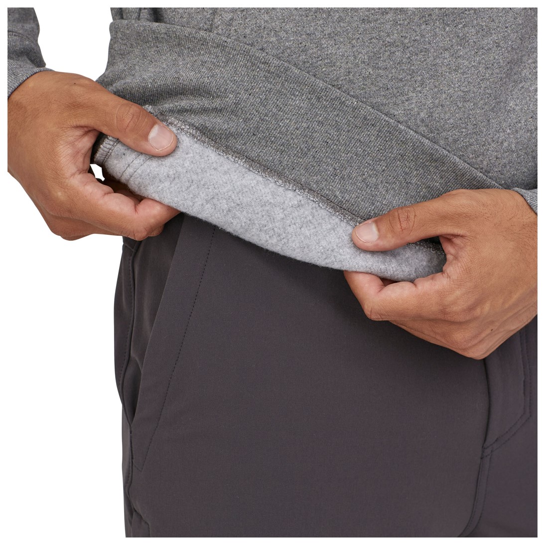 Polerón P-6 Label Uprisal Hombre Gris - Imagen 4