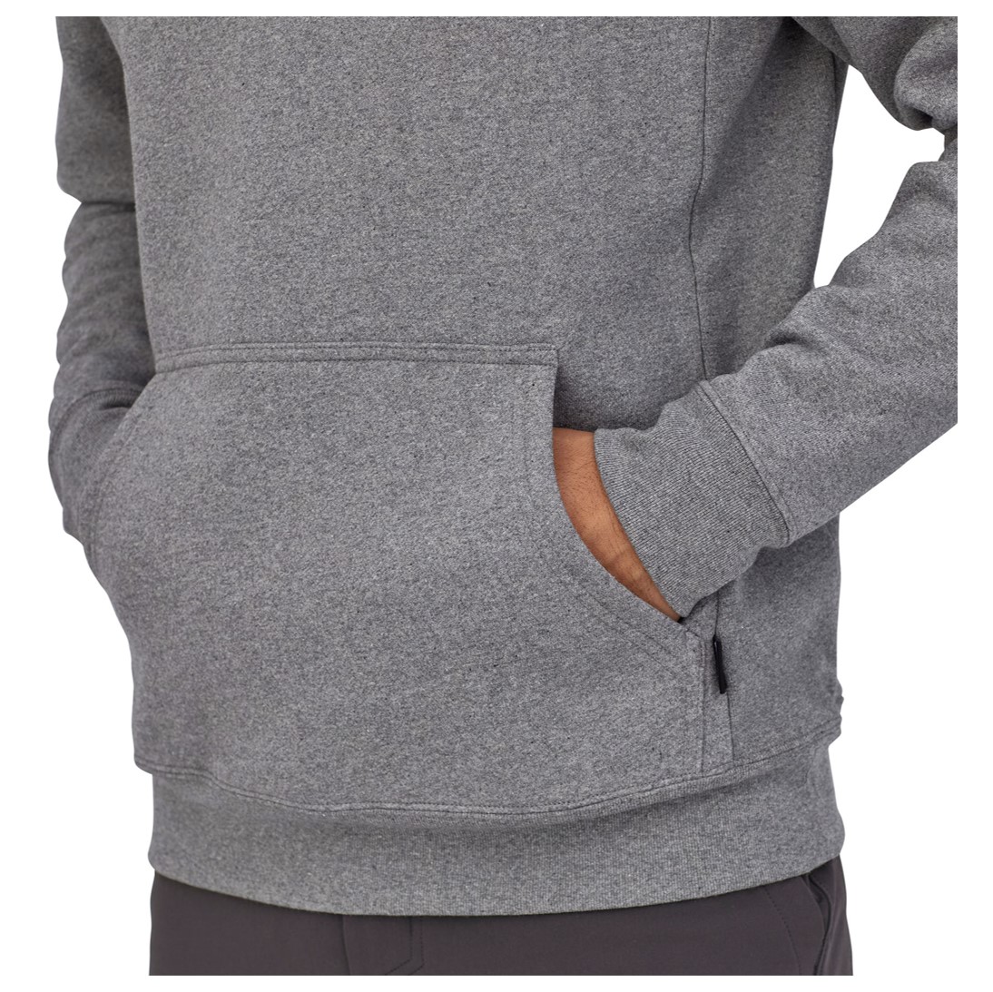 Polerón P-6 Label Uprisal Hombre Gris - Imagen 6