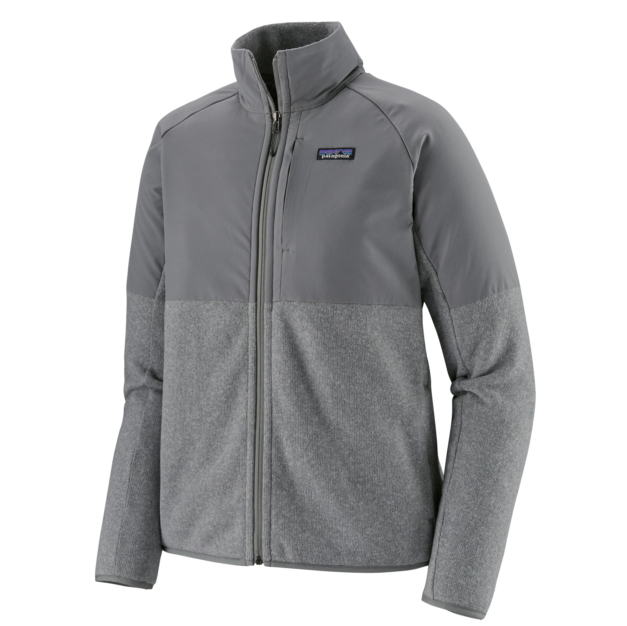 Polar Hombre Lightweight Better Sweater Shelled Jacket Gris