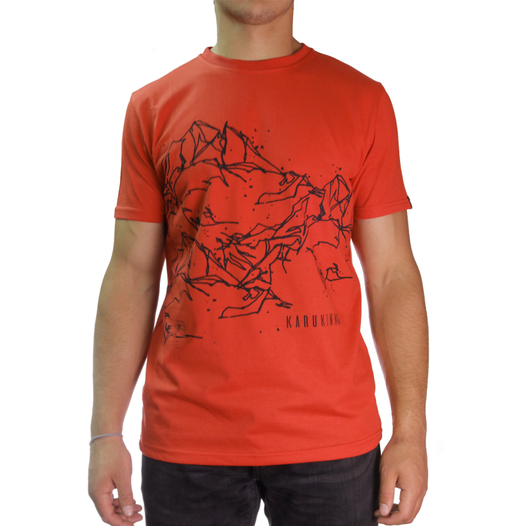 Polera Hombre Baquedano Roja