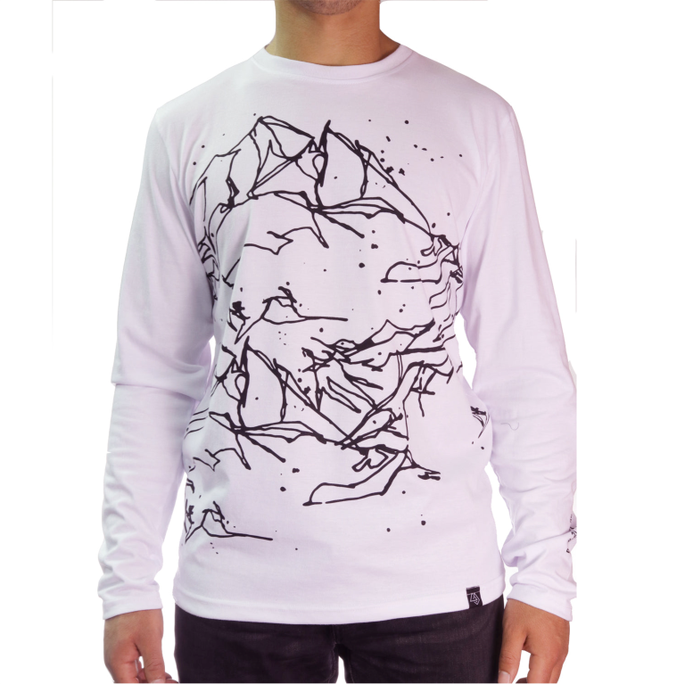 Polera Hombre Baquedano Blanca