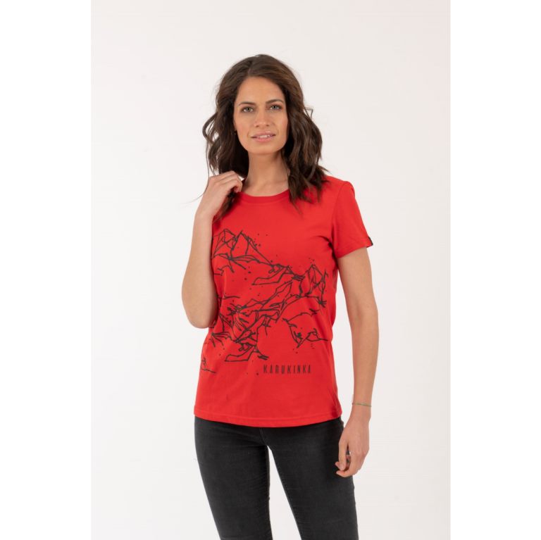 Polera Mujer Baquedano Roja