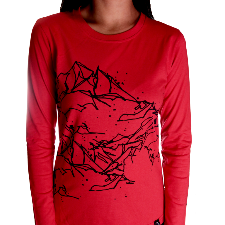 Polera Mujer Baquedano Roja