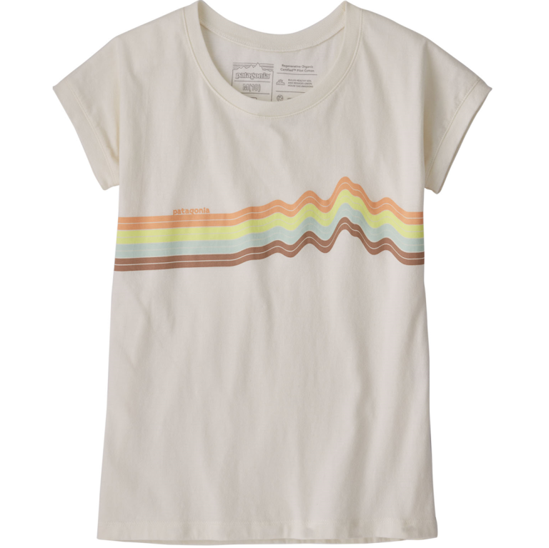 Polera Niña Regenerative Organic Certified™ Cotton Graphic T-Shirt