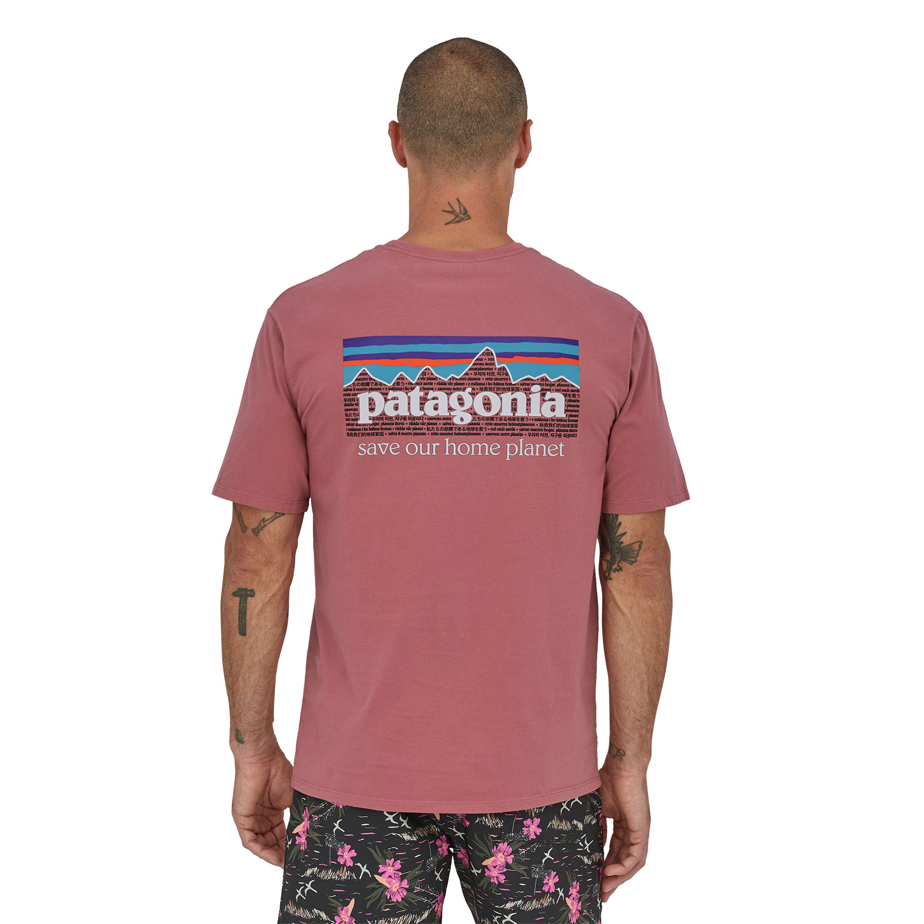 Polera P-6 T-Shirt Organic Hombre - Rosa - Imagen 3