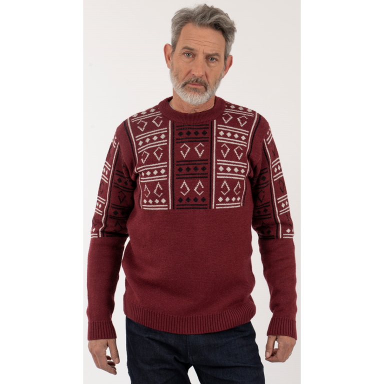 Sweater Sate Hombre Burdeo