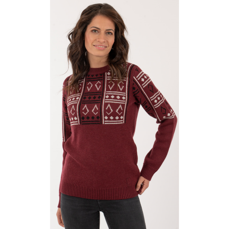 Sweater Sate Mujer Burdeo