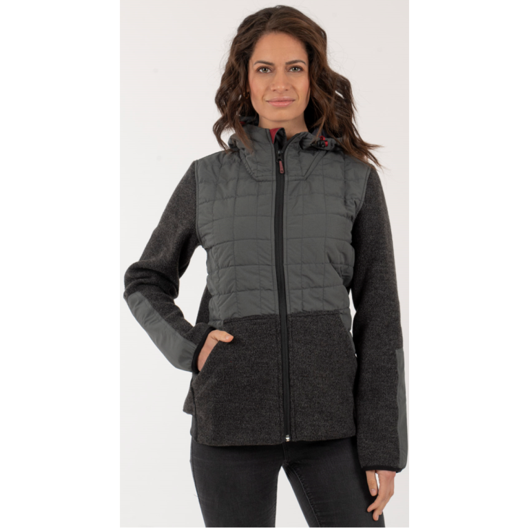 Hoddie Arroench Mujer Gris