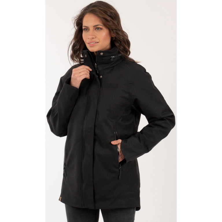 Parka Koyuska Mujer Negro
