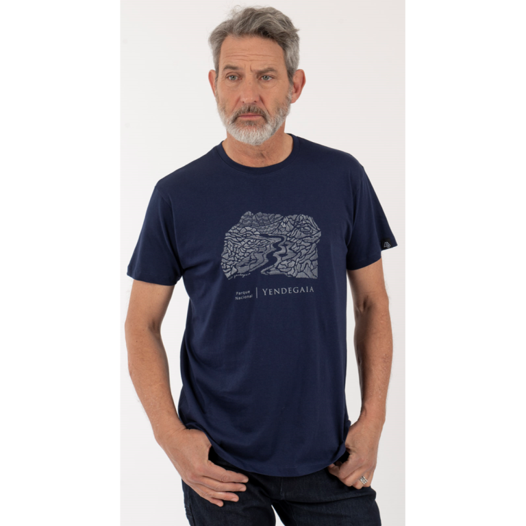 Polera Yendagaia Hombre - Azul