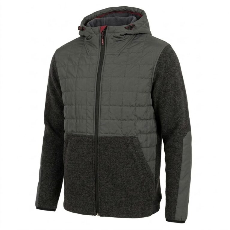 Hoddie Arroench Hombre Gris