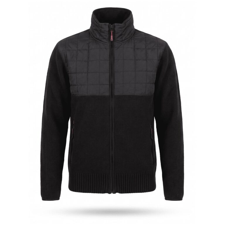 Bomber Hibrido Herrtschiske Hombre Negro