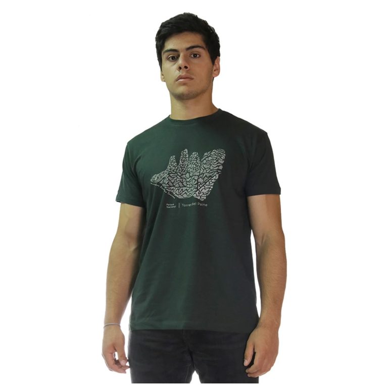 Polera Torres del Paine Hombre - Verde
