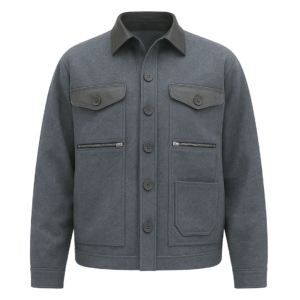 Chaqueta Paño Tschesken Hombre Azul