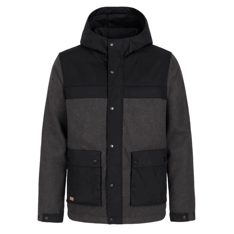 Chaqueta Paño Uarr Hombre Negro