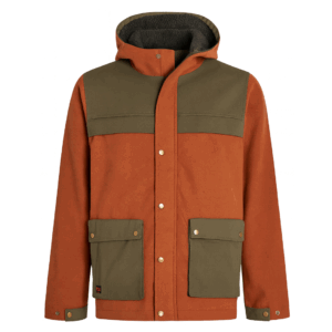 Chaqueta Paño Uarr Hombre Naranjo