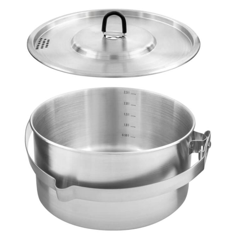 Olla de acero inoxidable 2,5 Litros
