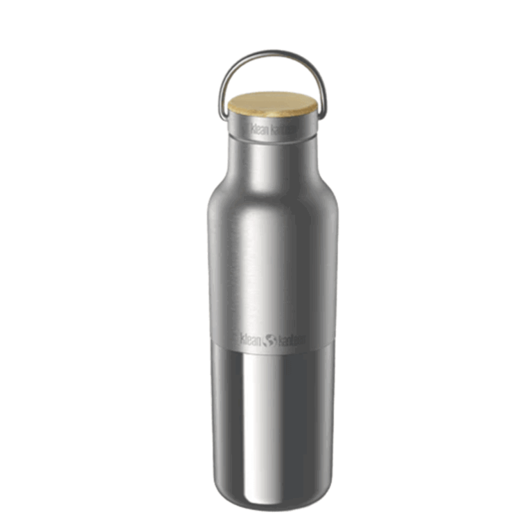 Botella Térmica Rise Reflect 473 ml con tapa de bambú